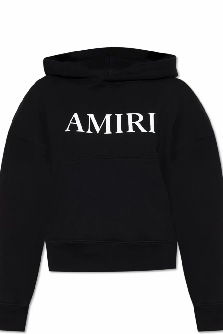 Amiri CZARNY Buza z logo