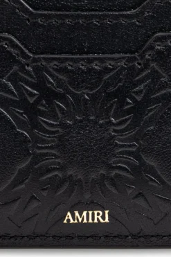 Amiri CZARNY Etui na karty