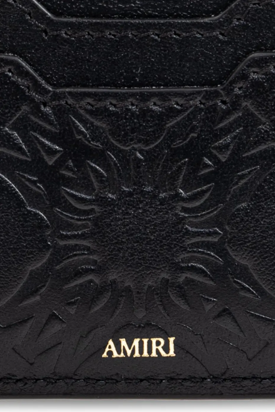 Amiri CZARNY Etui na karty