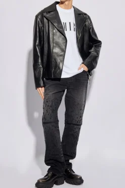 Amiri CZARNY Jeansy typu ‘straight’