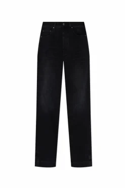 Amiri CZARNY Jeansy z logo