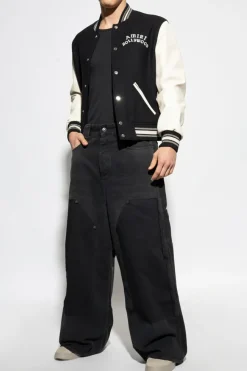 Amiri CZARNY Kurtka typu `bomber`