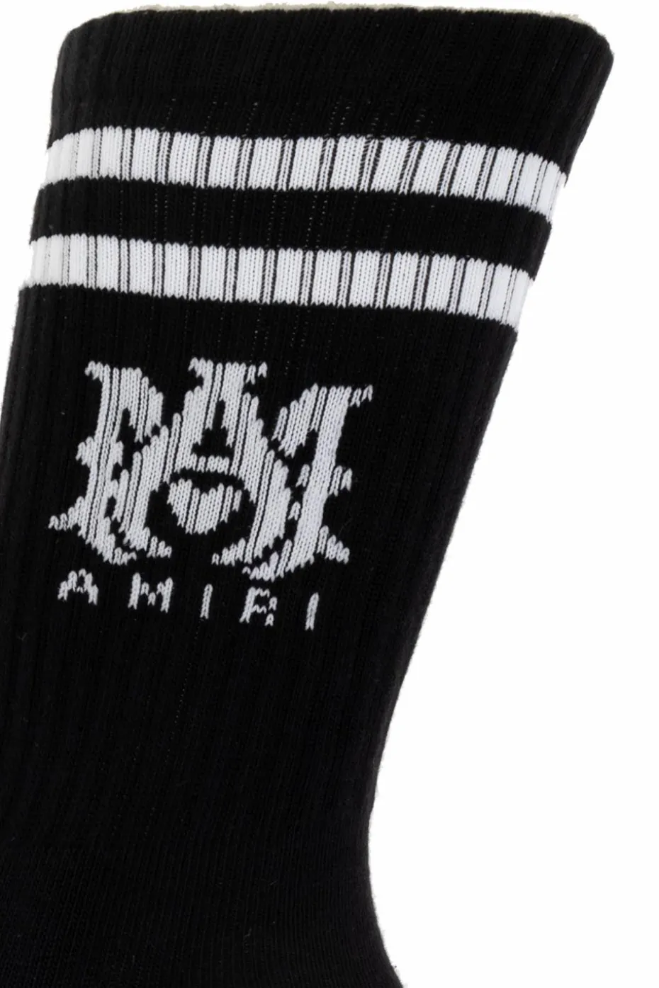 Amiri CZARNY Skarpety z logo
