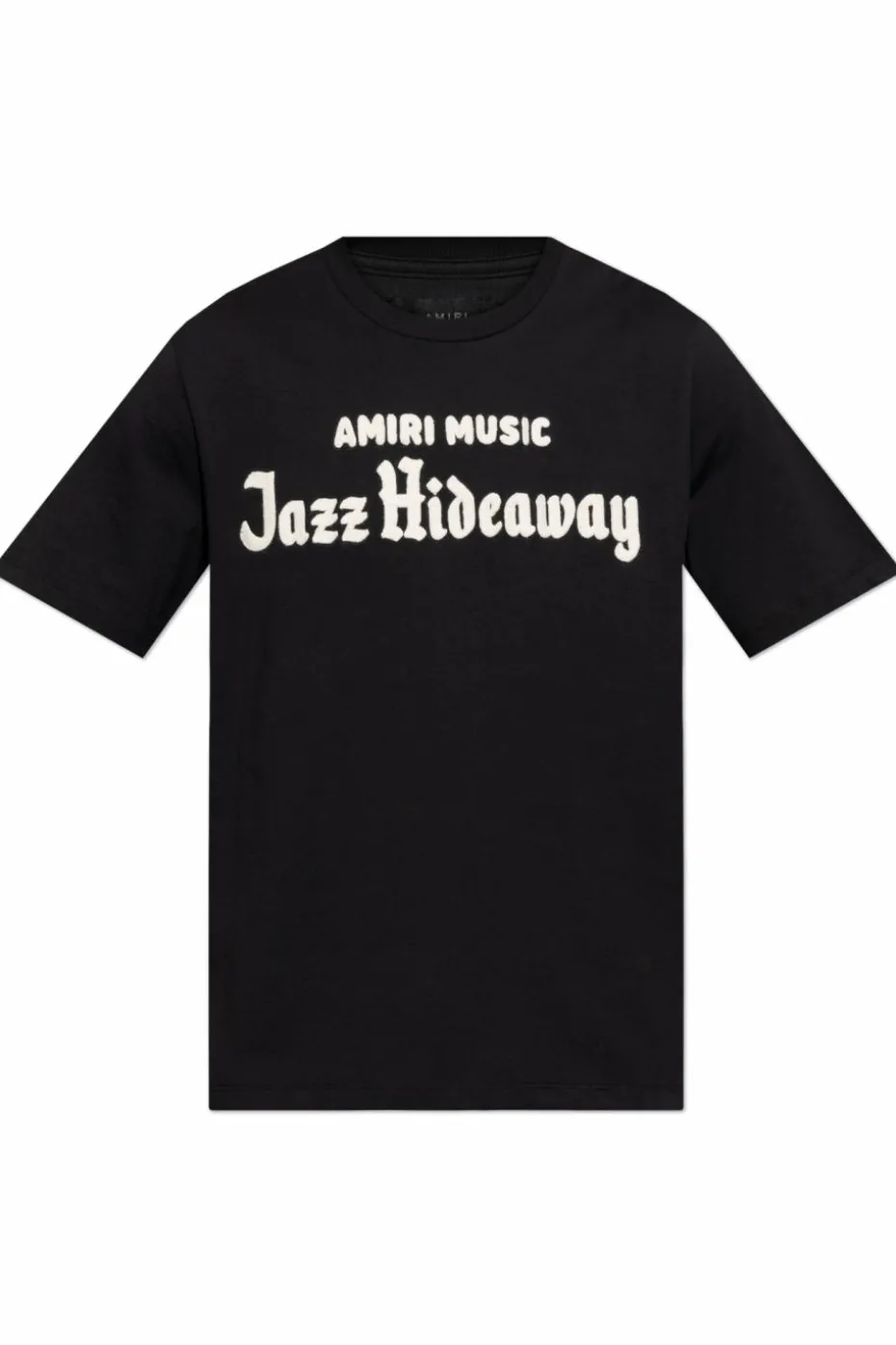 Amiri CZARNY T-shirt z logo