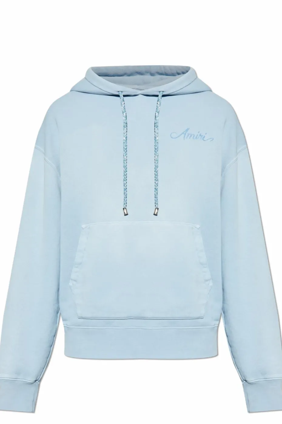 Amiri jasnoniebieski Bluza z kapturem