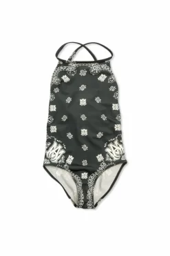 Amiri Kids CZARNY Jednoczęściowy kostium kąpielowy