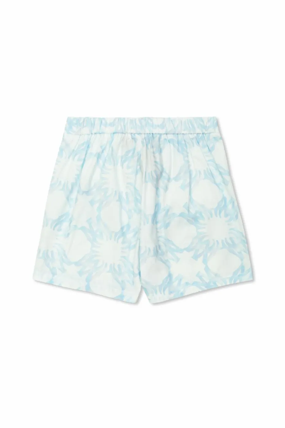 Amiri Kids jasnoniebieski Szorty z monogramem