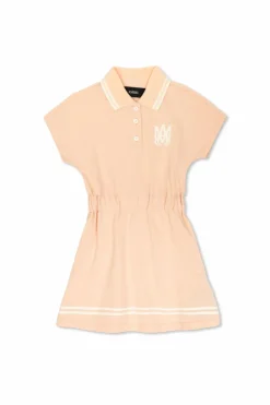 Amiri Kids RÓŻOWY Sukienka z logo