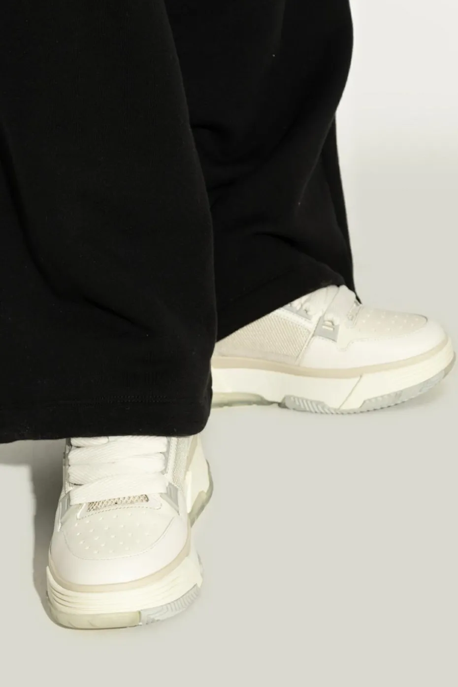 Amiri kremowy Buty sportowe `MA-1`