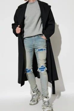Amiri SZARY Bluza z logo