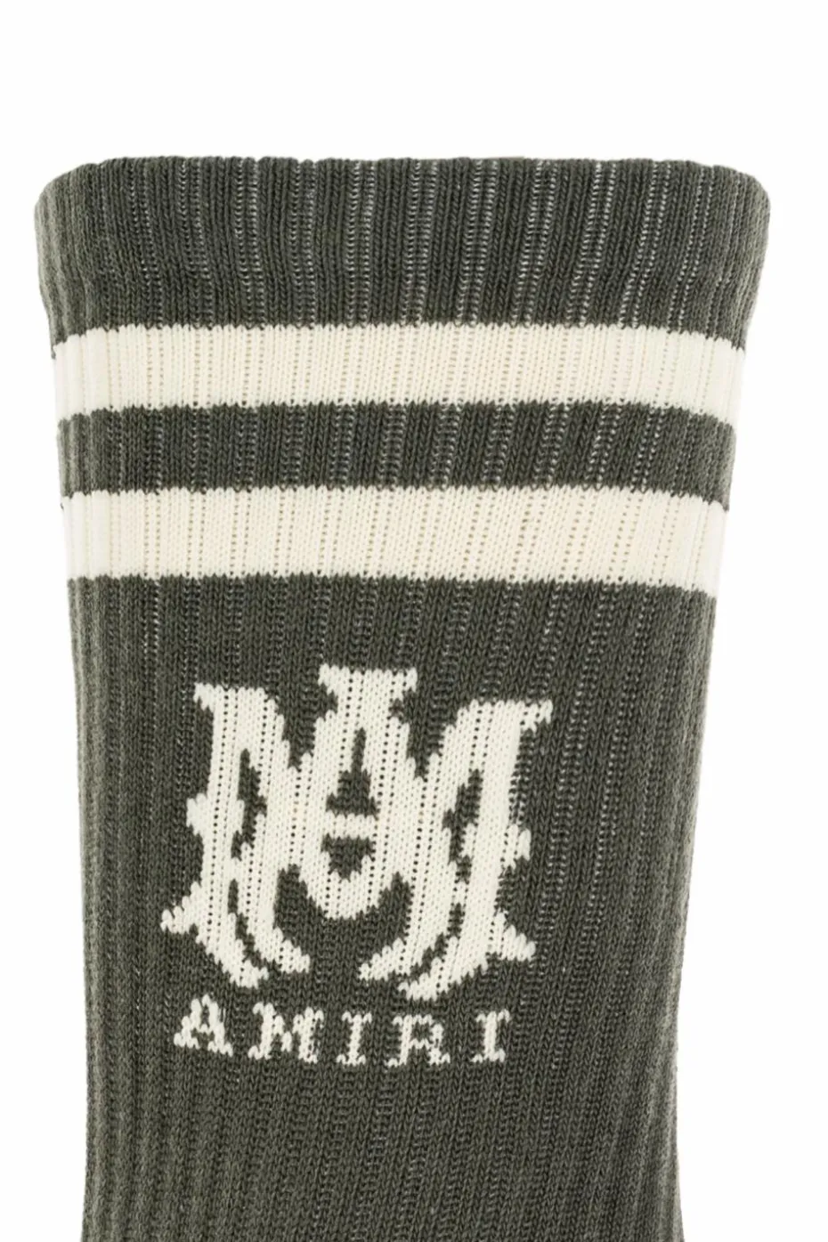 Amiri ZIELONY Skarpety z logo