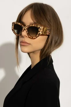 Anna Karin Karlsson beżowy Okulary przeciwsłoneczne ‘Lucky Goes To Vegas’