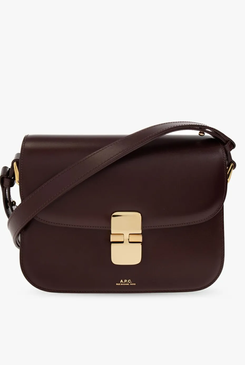 A.P.C. BORDO Torba na ramię ‘Grace Small’