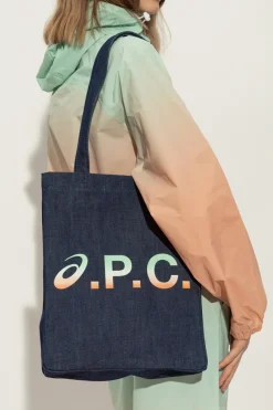 A.P.C. GRANATOWY A.P.C. x Asics