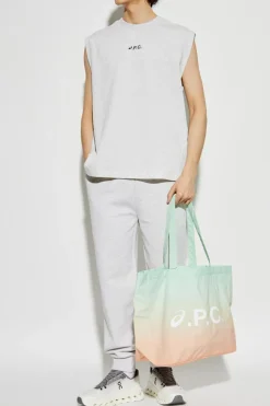 A.P.C. SZARY APC x ASICS