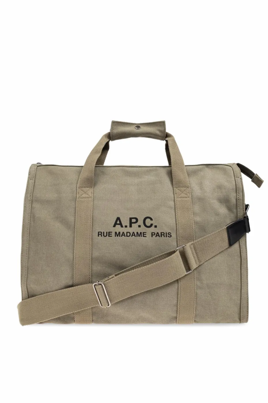 A.P.C. ZIELONY Torba typu `shopper`
