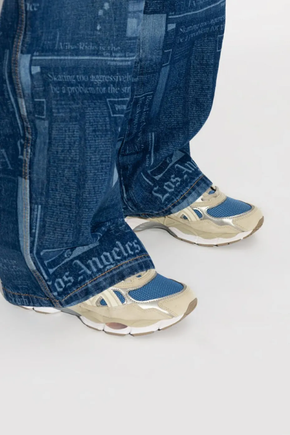 ASICS NIEBIESKI Buty sportowe ‘GEL-NYC’