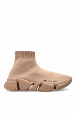 Balenciaga beżowy Buty sportowe ze skarpetą ‘Speed 2.0 LT’