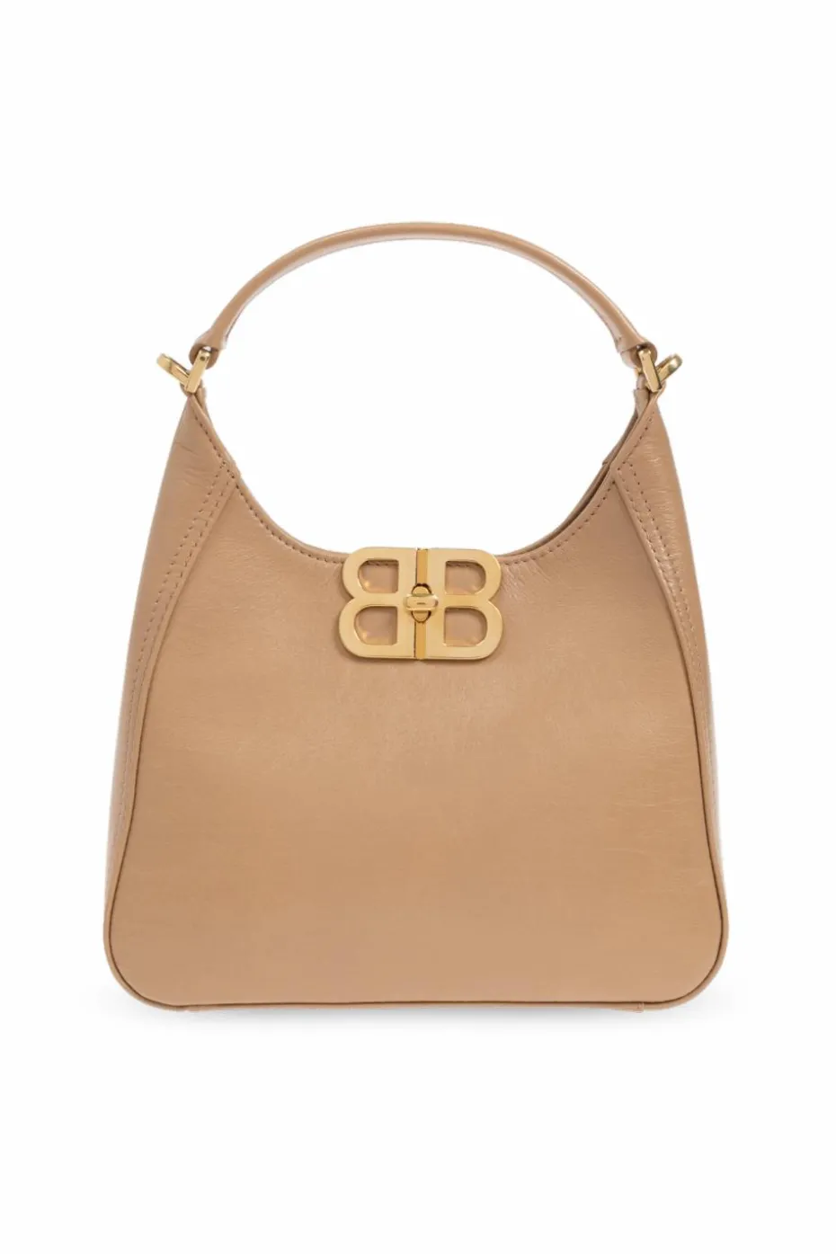 Balenciaga beżowy Torba do ręki`BB Soft` typu `hobo`