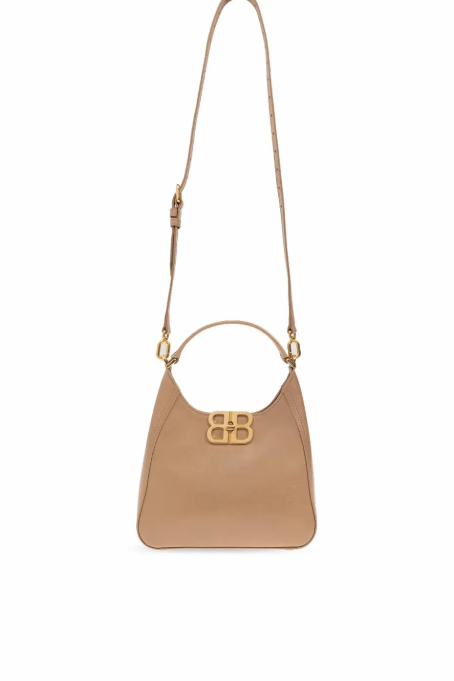 Balenciaga beżowy Torba do ręki`BB Soft` typu `hobo`