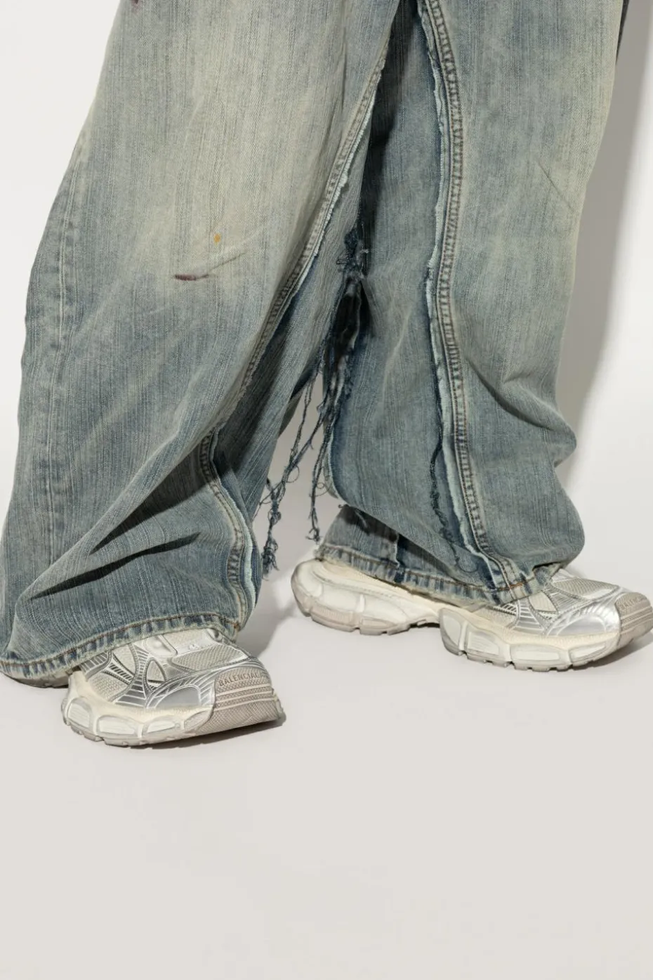 Balenciaga BIAŁY Buty sportowe `3XL`