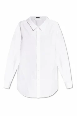 Balenciaga BIAŁY Koszula o luźnym kroju
