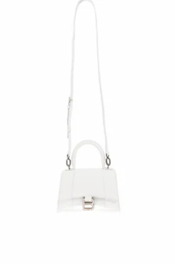 Balenciaga BIAŁY Torba na ramię ‘Hourglass XS'