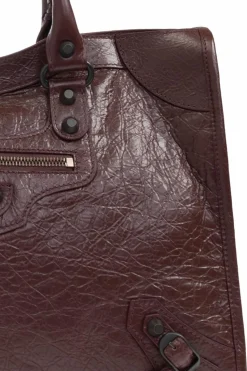 Balenciaga BORDO Torba do ręki `Le City Medium`