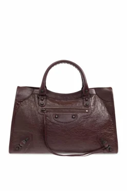 Balenciaga BORDO Torba do ręki `Le City Medium`