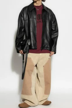 Balenciaga BORDO T-shirt z logo