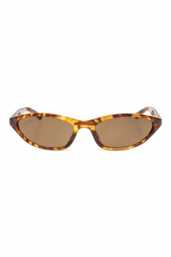 Balenciaga BRĄZOWY Okulary przeciwsłoneczne