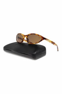 Balenciaga BRĄZOWY Okulary przeciwsłoneczne