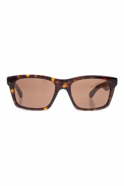 Balenciaga BRĄZOWY Okulary przeciwsłoneczne