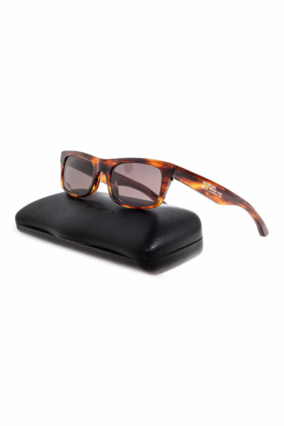 Balenciaga BRĄZOWY Okulary przeciwsłoneczne