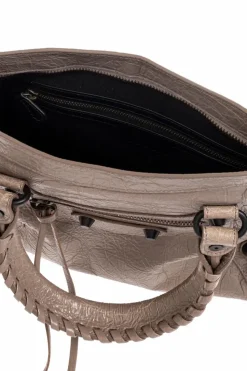 Balenciaga BRĄZOWY Torba do ręki ‘Le City Small’