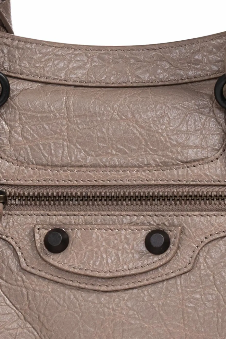 Balenciaga BRĄZOWY Torba do ręki ‘Le City Small’
