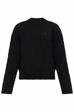 Balenciaga CZARNY Bawełniany sweter