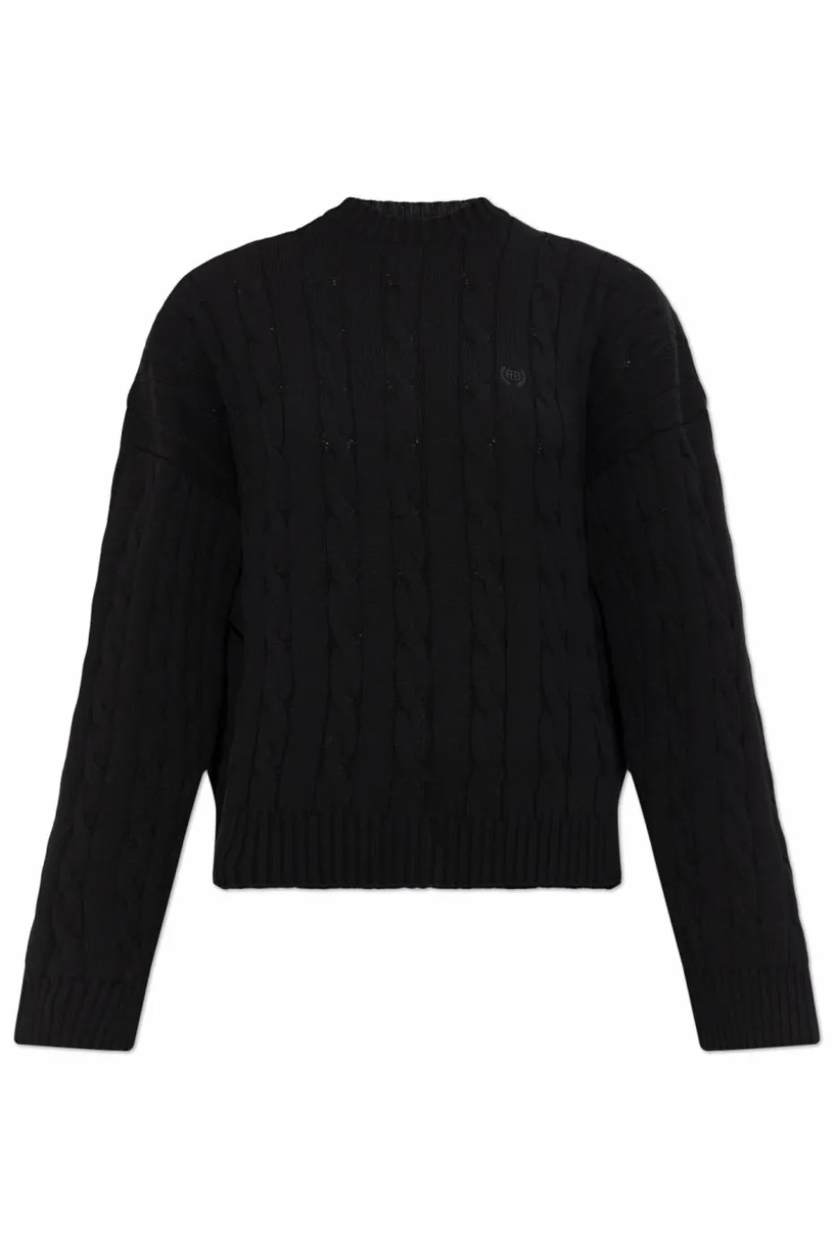 Balenciaga CZARNY Bawełniany sweter