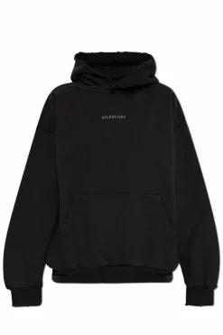 Balenciaga CZARNY Bluza z logo