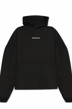Balenciaga CZARNY Bluza z logo