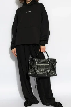 Balenciaga CZARNY Bluza z logo