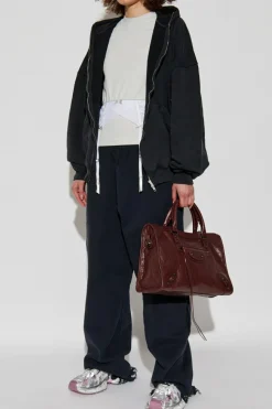 Balenciaga CZARNY Bluza z kapturem