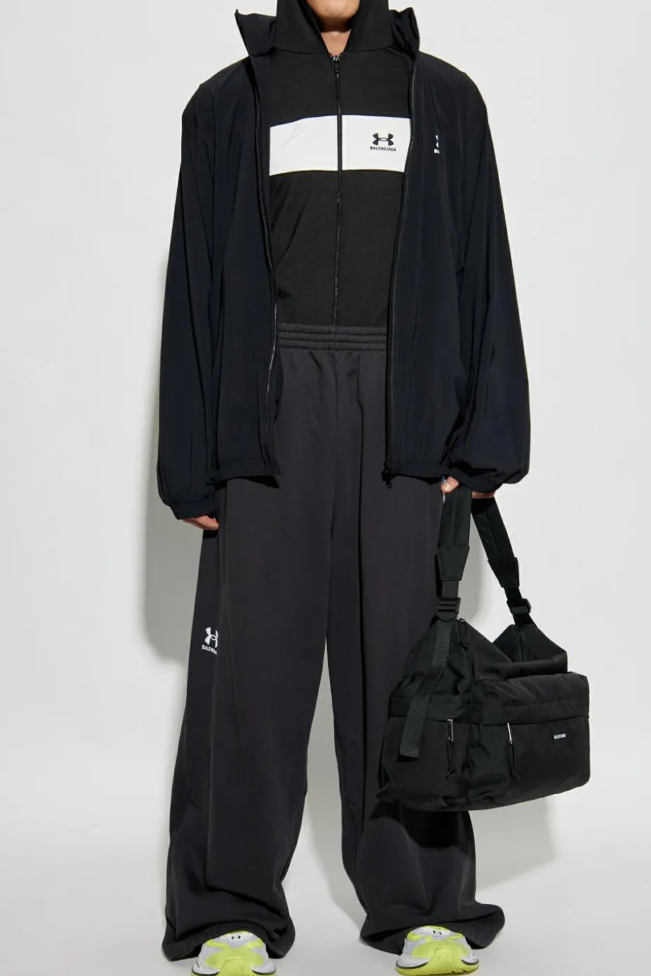 Balenciaga CZARNY Bluza z kapturem