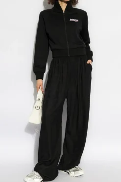 Balenciaga CZARNY Bluza ze stójką