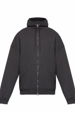 Balenciaga CZARNY Bluza z efektem `vintage`