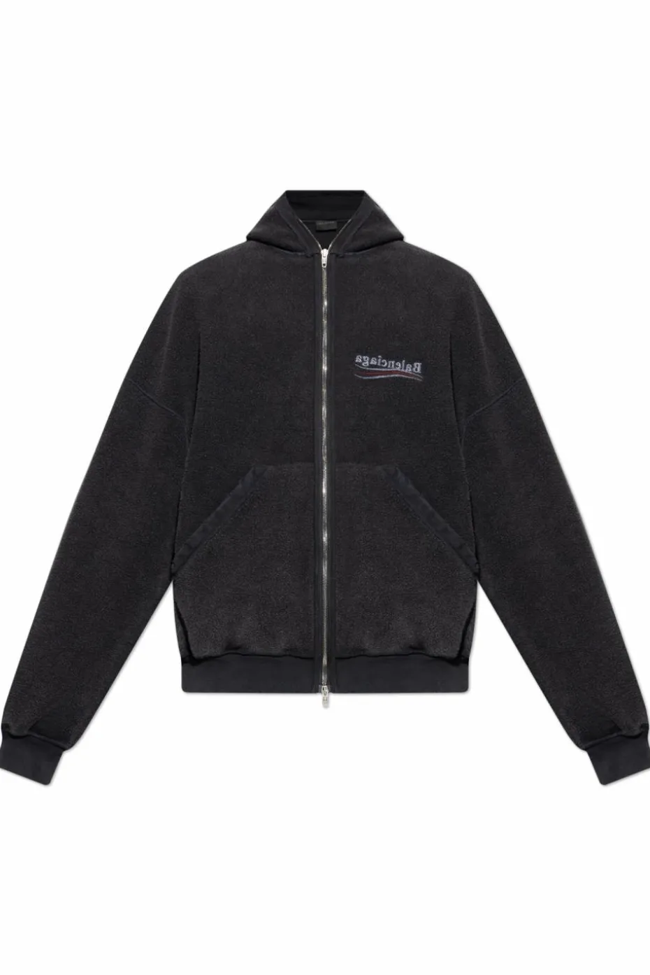 Balenciaga CZARNY Bluza z efektem `vintage`