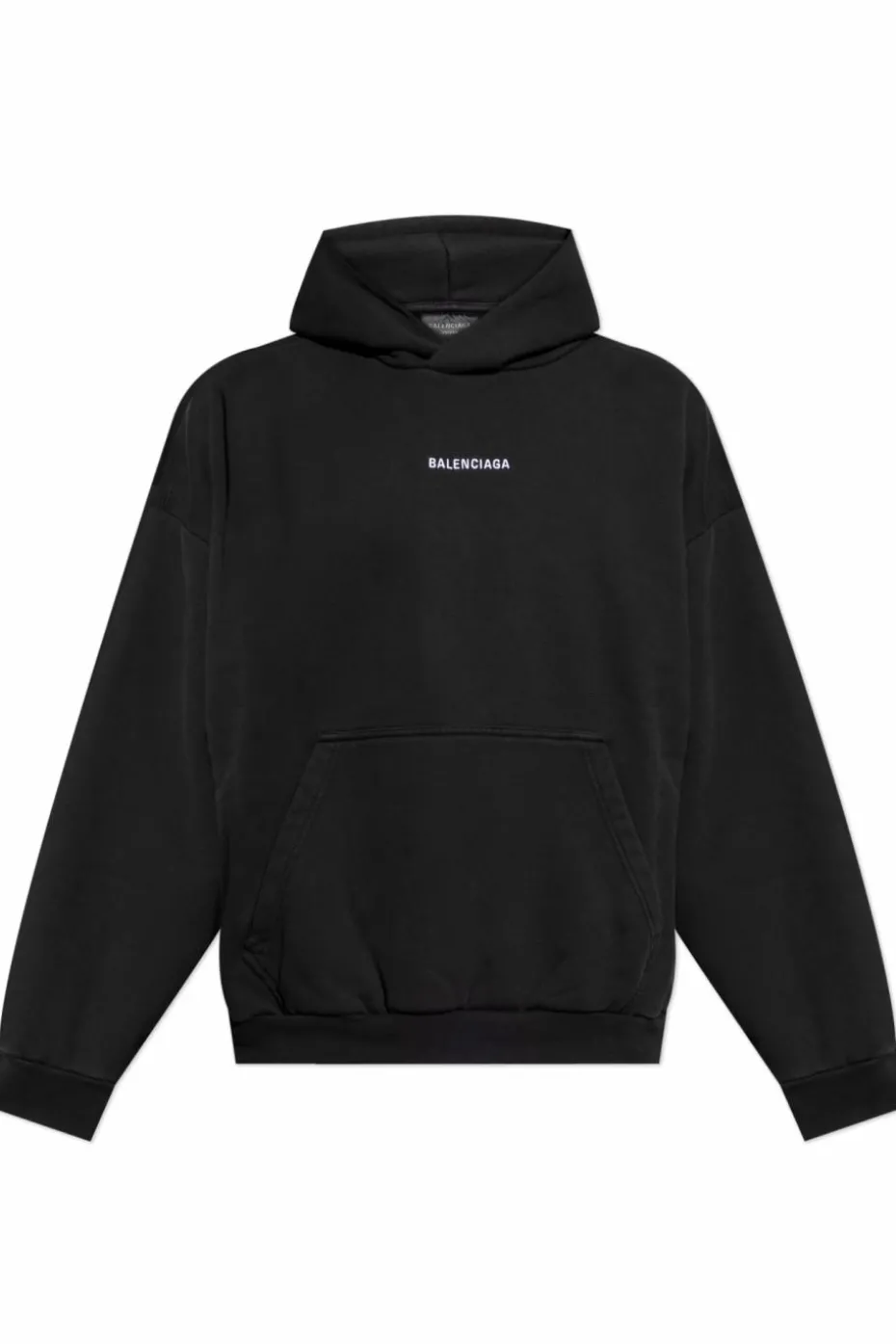 Balenciaga CZARNY Bluza z kapturem