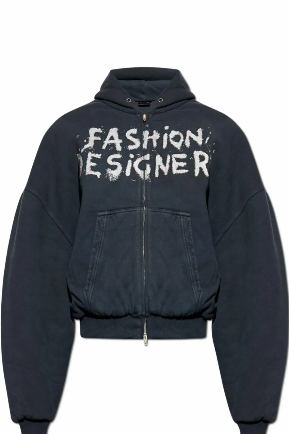 Balenciaga CZARNY Bluza z kapturem