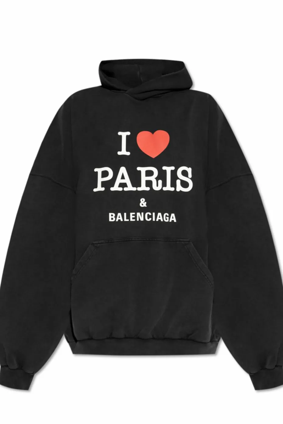 Balenciaga CZARNY Bluza z logo