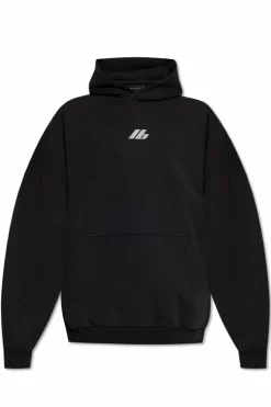 Balenciaga CZARNY Bluza z kapturem